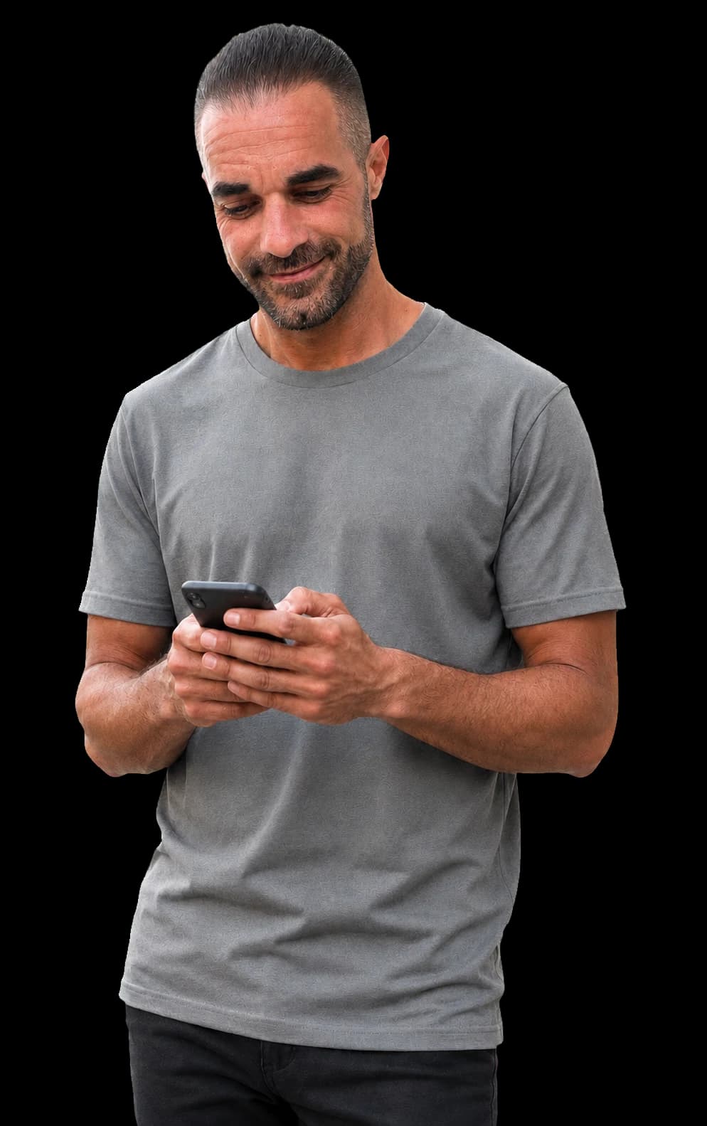 Trader using the TradeCircle app